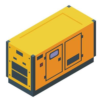 diesel-generator-icon-isometric-power-energy-vector